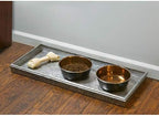 Good Directions Medium Boot Tray, Double Circles Multi-Purpose All Weather Decorative Boot Tray, Shoes, Plants, Garage, Patio Door, Pet Bowls, 30 inch Entry Indoor Shoe Tray, Galvanized Gray - Image 5
