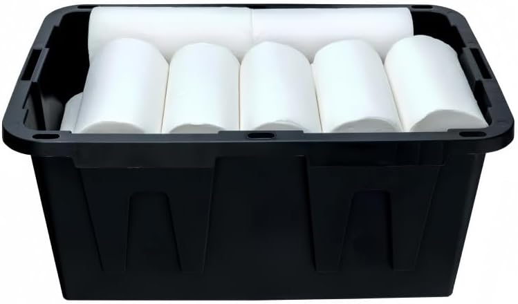 Storage Bins with Lids, 27 Gal 2-Pack Stackable Plastic Totes - Image 6