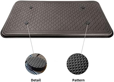 Finorder Boot & Shoe Trays, 2 Pack, 30" x 15" x 1.2", Gray - Image 2
