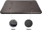 Finorder Boot & Shoe Trays, 2 Pack, 30" x 15" x 1.2", Gray - Image 2