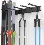 Ultrawall Ski Rack, Wall Mounted Ski Storage Rack, Garage Skis Holder - Image 2