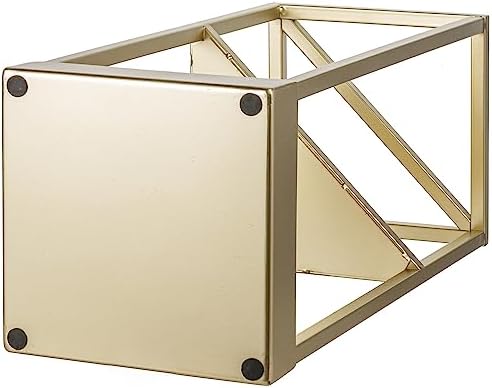 MyGift 20 Inch Brass Tone Metal Umbrella Stand with Drip Tray - Image 7