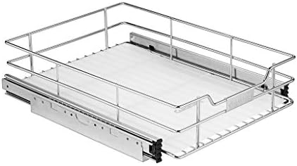 CUISINART 14" Sliding Cabinet Organizer, Chrome Finish by Cuisinart