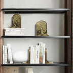Tree of Life Vintage Heavy Bookends, 2 Unique Bronze Decorative Bookend for Shelves or Bookcase, Anti-Slip Book Shelf Bookends Decorative, Gifts for Mother and Father - Image 4