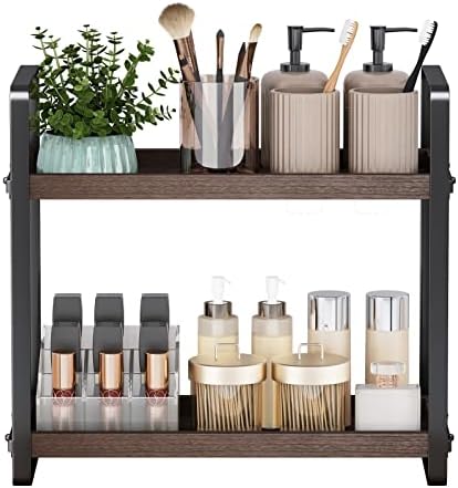 HNRLOY Bathroom Counter Organizer, Bathroom Counter Shelf, Makeup Organizer by HNRLOY