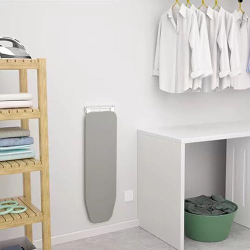 Wall Mounted Ironing Board, 160 Degrees Ironing Board Wall Mount, Space Saving Laundry Ironing Station, Folding Ironing Board for Home Laundry Room Dorm - Image 5