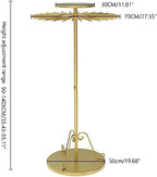 Freestanding 360° Metal Scarf Display Rack for Boutique Store Home Storage - Image 6