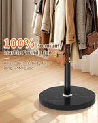Metal Coat Rack, Modern Coat Rack Stand, 360°Rotary Coat Tree Stand - Image 4