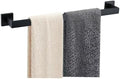 JOPOFI Towel Bar - 23.6 Inch Bathroom Towel Holder - Matte Black by JOPOFI