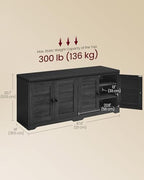 VASAGLE 3-Tier Shoe Storage Bench with Cushion, 14 x 47.6 x 20.7 Inches - Image 3