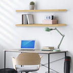 Sorbus Floating Shelves for Wall Storage (48 Inch, 3 Pack, Maple Wood) - Image 5