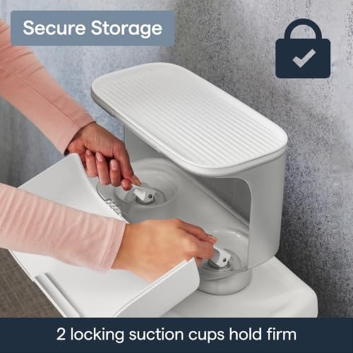 YouCopia HideAway Toilet Cabinet, Over Toilet Bathroom Storage Organizer - Image 4