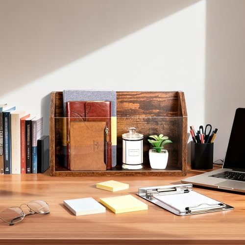 Wall File Holder & Organizer, Wall Mount Magazine Holder - Image 4