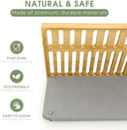 Sofort Dish Drying Mat with Dish Rack, Quick Dry Stone Drying Pad - Image 7