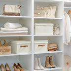 StorageWorks Closet Storage Bins, Fabric Storage Bins with Lids - Image 6
