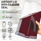 2 PC (8.5L / 287 Oz) Extra Large Pantry Flour Sugar Storage Containers Set - Image 6
