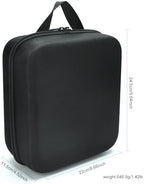 Barber Carrying Case,Barber Case, Stylist Tool Box Professional Salon Hair Cutting Grooming Kit Storage Organizer for Clippers, Scissors, Barber Supplies (Small) - Image 4