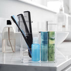 Sabary 12 Pcs Acrylic Pen Holder for Desk, Clear Pencil Cup Organizer - Image 5