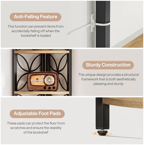 Tribesigns 6-Tier Corner Shelf - Image 4