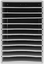 11 Slots Mail Organizer Vertical File Organizer, Vertical Desktop sorter by Unknown