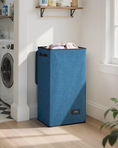 SOLEDI 100L Laundry Hamper with Lid, Large Collapsible Laundry Basket - Image 2