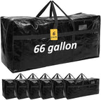 4 Pcs 66 Gallon Extra Large Moving Bags Heavy Duty Storage Bag by Clysee