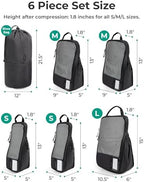 BAGSMART Compression Packing Cubes for Travel Essentials - Image 2