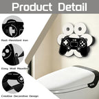 Game Toilet Paper Holder Wall Mount/Stand for Extra 8 Rolls - Image 3