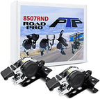 Pro Trucking Products 1" x 7' Retractable Ladder Rack Straps Round Bracket, Fits 1-7/8" - 2" Round Tubing. 1500lb Breaking Strength and 500lb Working Load Limit (2 Pack) - Image 3
