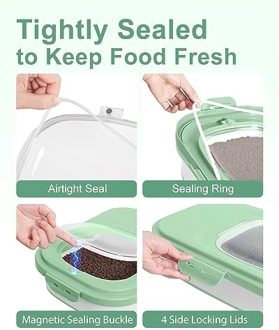 20-30 Lbs Rice Storage Container,Collapsible Food Storage Container - Image 3