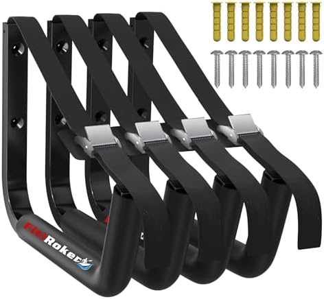 Kayak Storage Rack 120LB Wall Mounted Kayak Hook by OrganizeYourAdventure