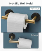 FORIOUS Commercial Toilet Paper Holder Wall Mount Bathroom Tissue Holder - Image 3