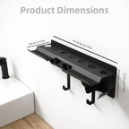 Dyson Airwrap Holder Wall Mount, 2in1 Dyson Airwrap Organizer and Dyson Hair Dryer Holder, Dyson Hair Dryer Stand Compatible with Dyson Airwrap Styler & Supersonic Nural Black BANJEKT - Image 6
