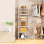 Golpart 6Tier Adjustable Storage Shelves Metal Wire Shelving Standing Shelf - Image 7