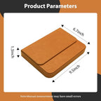 12 Slot Fountain Pen Case, Handmade Magnetic,Christmas Gift (brown) - Image 2