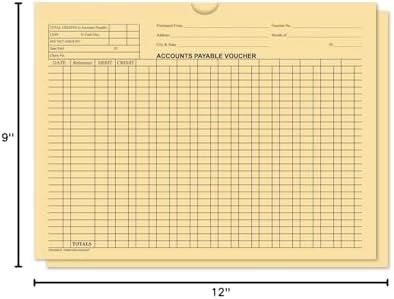 Accounts Payable Voucher Envelopes (Buff) - Image 2
