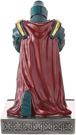 Medieval Templar Vanguard Officer Knight Pen Holder Desk Organizers Green - Image 4