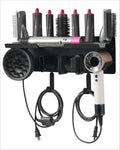 Dyson Airwrap Holder Wall Mount, 2in1 Dyson Airwrap Organizer and Dyson Hair Dryer Holder, Dyson Hair Dryer Stand Compatible with Dyson Airwrap Styler & Supersonic Nural Black BANJEKT by BANJEKT