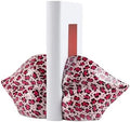 Unique Leopard Print Lip Bookends for Home Living Room Decor by MICDESBA