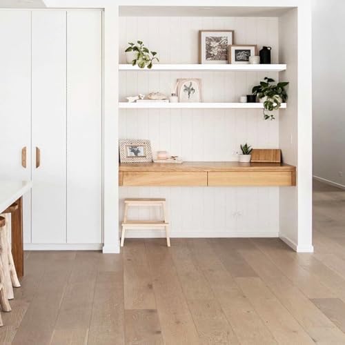 QEEIG Extra Long Floating Shelves for Wall (White, Set of 2, 55.1") - Image 5