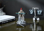 Roman Praetorian Prefect Warrior Knight Pen Holder Desk Ornament Silver - Image 4