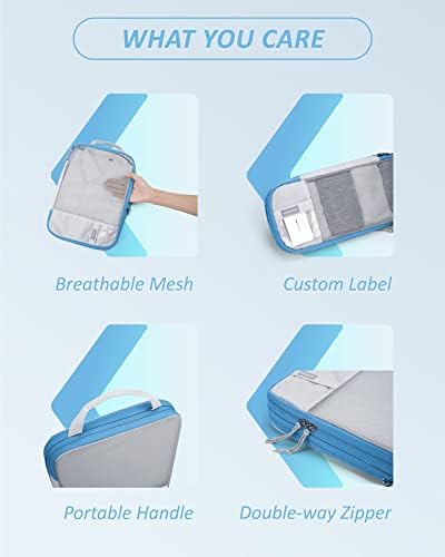 BAGSMART Compression Packing Cubes for Travel Essentials - Image 5