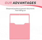 Fuutreo Magnetic Wall File Holder,6pcs,Aesthetic Color,Vertical-large - Image 3