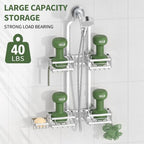 DAOYA Shower Caddy Hanging for Handheld Showerhead, Shower Rack, Aluminum - Image 4