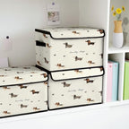 Stackable Clothes Storage Bins with Lids 3 Pack - Image 4