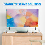 Simple Trending Glass Dual Monitor Stand, Adjustable Length/Height, Clear - Image 5