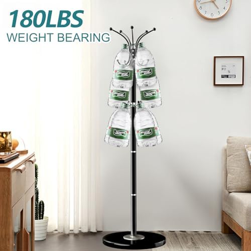 OIRUMIE Coat Rack,360°Rotary Coat Rack Stand,Coat Hanger Stand for Entryway - Image 5