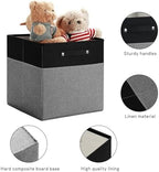 FinishingBo 13x13x13 Storage Cube Bins 6 Pack, Cube Shelf Baskets - Image 6