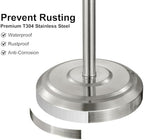Brushed Nickel Toilet Paper Holder Free Standing，Stainless Steel - Image 2