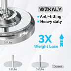 Polish Chrome Toilet Paper Holder Stand with Storage, 4 Extra Rolls - Image 5